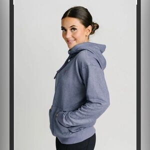 Zyia  Fjord Blue Terry Hoodie (L)